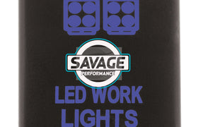 Jaylec - LED Work Lights Switch - BLUE - Hilux GUN Series (2015 on)