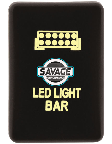 Jaylec - LED Light Bar Switch - AMBER - Hilux GUN Series (2015 on)