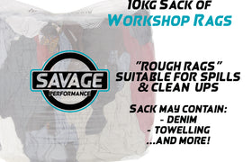 Bag of Rags - 10kg - Workshop Rough Rags