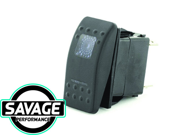 Jaylec Rocker Switch BLANK 12/24v (Blue)