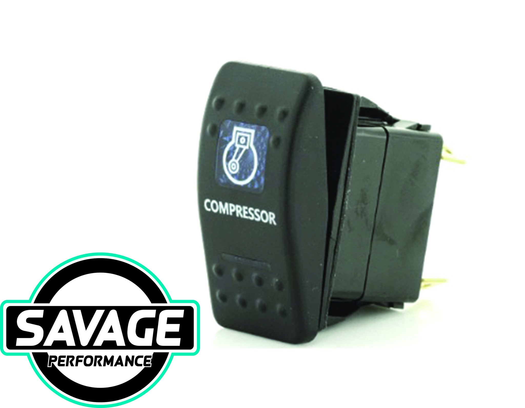 Jaylec Rocker Switch COMPRESSOR 12/24v (Blue)