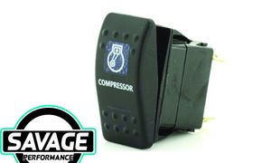 Jaylec Rocker Switch COMPRESSOR 12/24v (Blue)