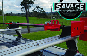 HULK High Lift Jack and Shovel Holder *Savage Performance*