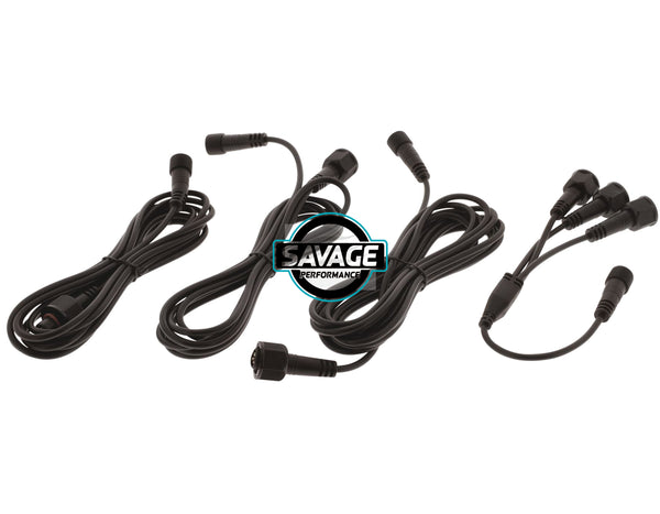 HULK 4x4 Extension Cable Kit with 3 way splitter cable