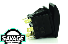 Jaylec Rocker Switch REAR DIFF LOCK 12/24v (Blue)