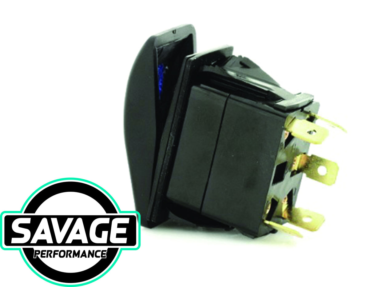Jaylec Rocker Switch REAR DIFF LOCK 12/24v (Blue) – Savage Performance ...