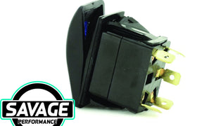 Jaylec Rocker Switch REAR DIFF LOCK 12/24v (Blue)